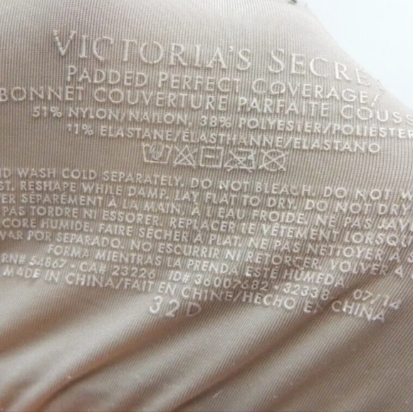 Victoria's Secret Padded Perfect Coverage Bra - Picture 2 of 4